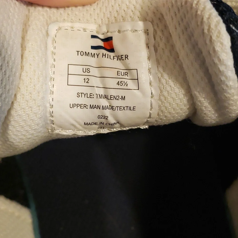 Tommy Hilfiger Navy & Brown Sneakers - Picture 5 of 7